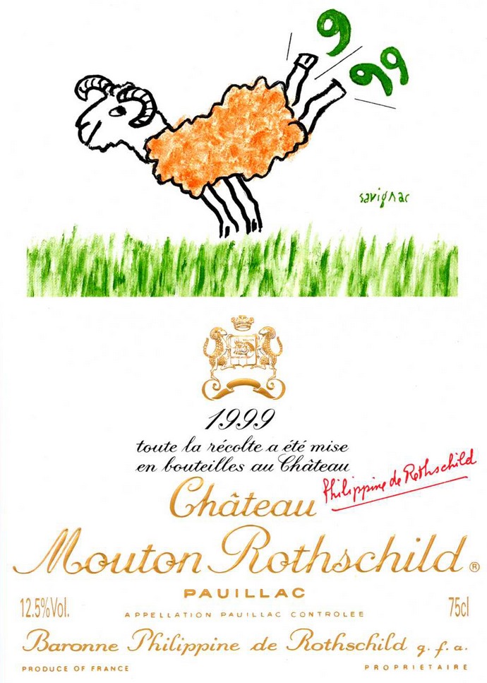 Château Mouton Rothschild 1999, Savignac